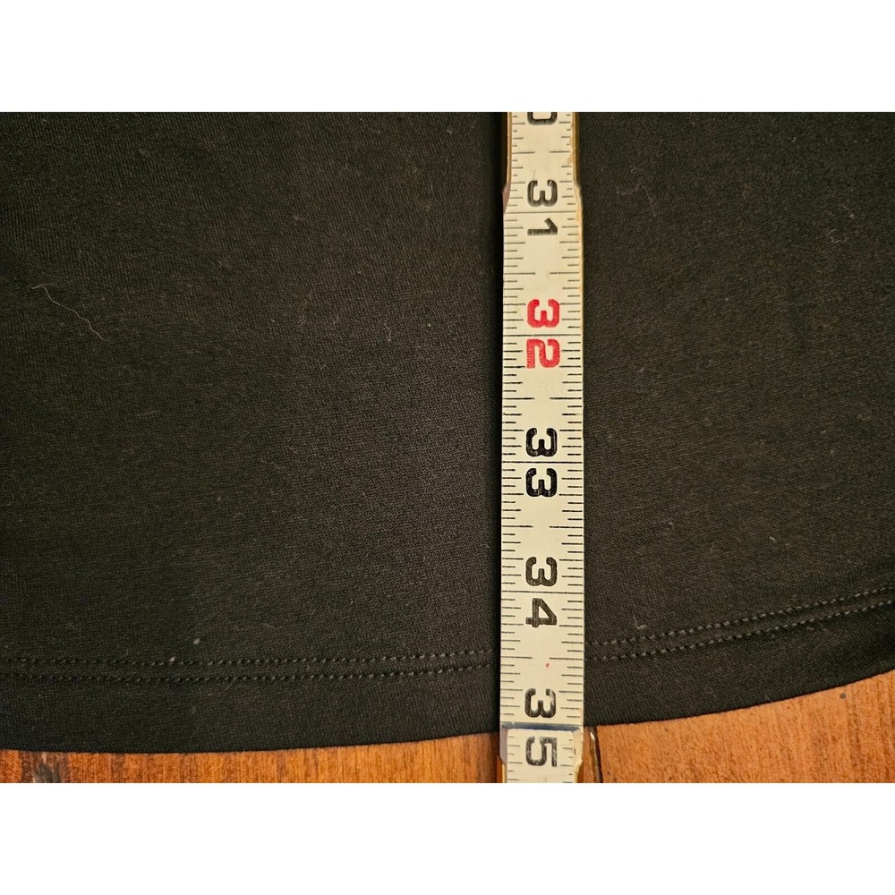 Lane Bryant dress size 18 black embroidered neckline‎ long sleeve MIDI - Picture 7 of 9